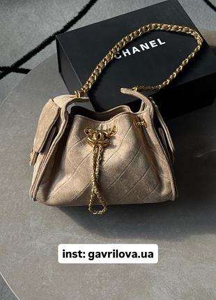 Сумка 25 micro handbag beige/gold😍