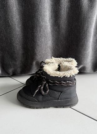 Зимоаі черевички дитячі zara 2