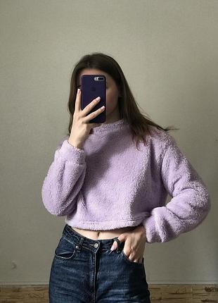 Тепла пухнаста м'якенька кофта від shein