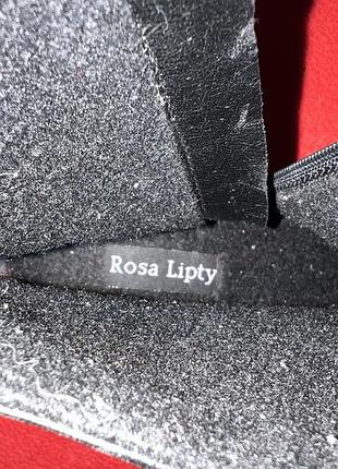 Шкіряні ботильйони  rosa lipty  оригінал 7