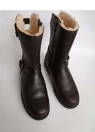 Шкіряні чоботи ugg 2