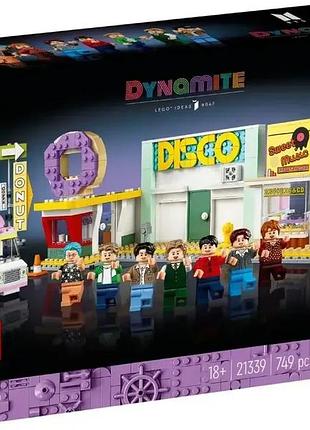 Блоковий конструктор lego ideas bts dynamite (21339) новий!