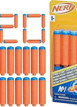 Пули nerf n series n1 darts - 20 шт