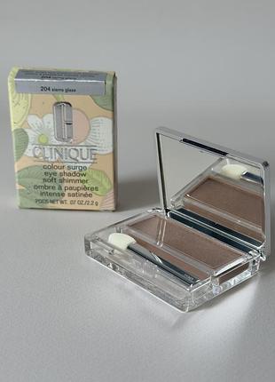 Уцінка❗️ clinique - colour surge eye shadow soft shimmer - тіні для повік, 204 sierra glaze