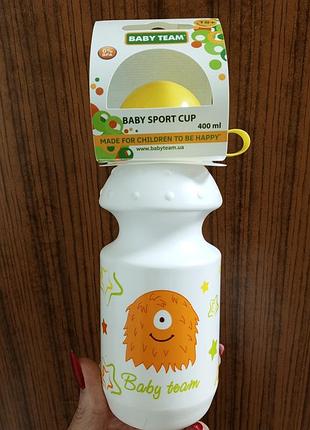 Поїльник baby team спорт 400 мл