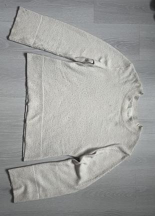 Жіночий светр h&m молочний, розмір l