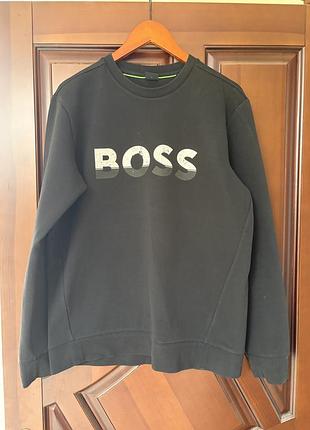 Чоловічий світшот boss чорний