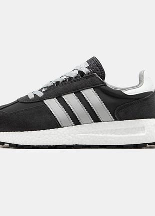 Чоловічі кросівки adidas retropy e5 black silver