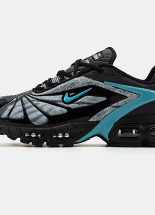 Мужские кроссовки nike air max x skepta tailwind 5 black turquoise