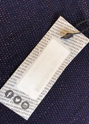 Міні спідниця з люрексом, boohoo, uk10 3