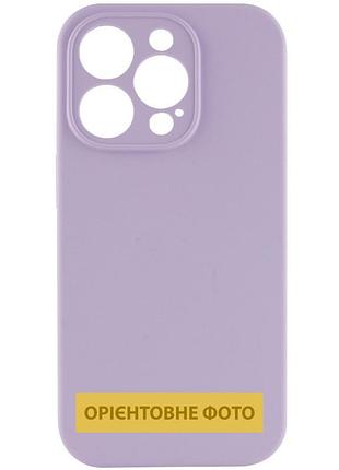 Чохол silk full camera protective (aa) no logo для apple iphone 17 air (6.5") бузковий / lilac