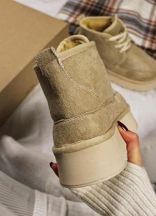 Жіночі зимові ugg classic platform🤎 5