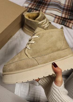 Жіночі зимові ugg classic platform🤎 2