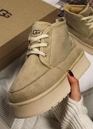 Жіночі зимові ugg classic platform🤎 3