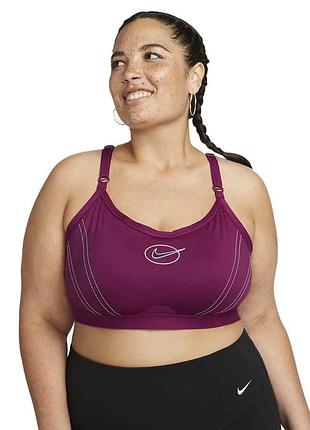 Nike swoosh icon  женский спортивный топ-бра для тренировок