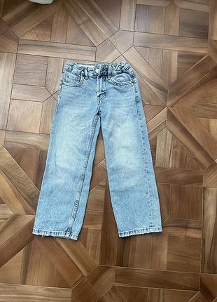 Джинси для дівчаток zara блакитні 116