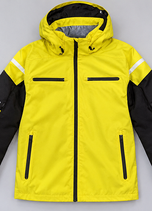 Куртка чоловіча лижна mckinley aqua max жовта, чорна, розмір xl 54