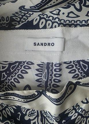 Жіночі брюки sandro з візерунком 4