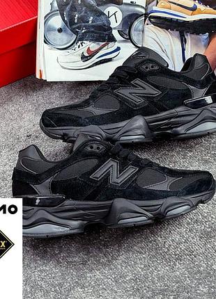 Термо new balance 9060 black gore tex термо