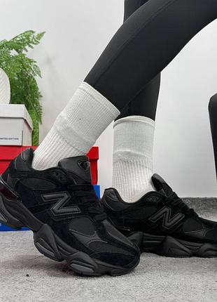 Термо new balance 9060 black gore tex термо 4