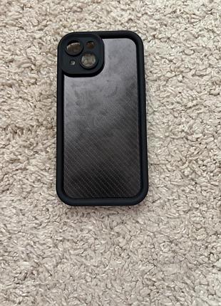 Чохол apple iphone 15  під карбоновий протиударний