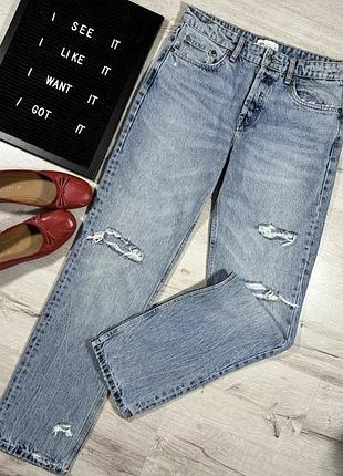 Джинси zara з дірками