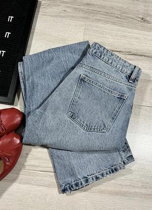 Джинсы zara с дырками 4