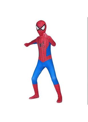 🕷️ карнавальний костюм людина-павук (spider-man) з маскою-балаклавою 122-128