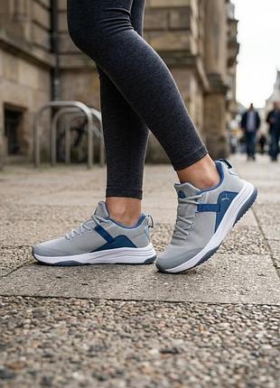 Кросівки puma сірі з синім розмір 40