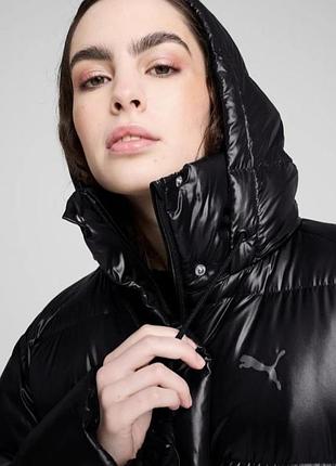 Удлинённая куртка пуффер puma. 3