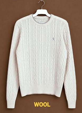 Шерстяной свитер в косы jack wills