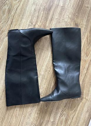 Сапоги труби  h&m чорні 2