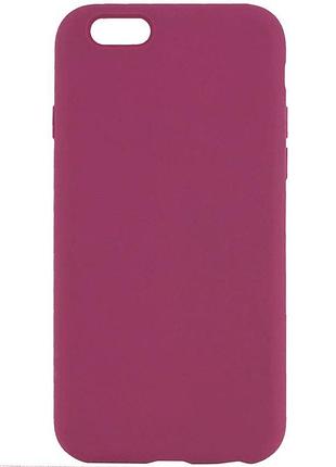 Чехол silk full protective (aa) no logo для apple iphone 6/6s (4.7") красный / rose red