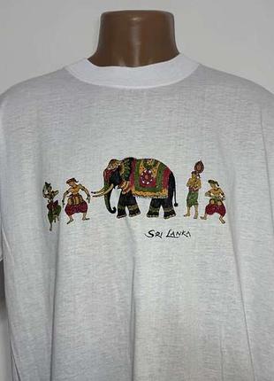 Футболка sri lanka, hand made, 100% бавовна, l-xl. нова!