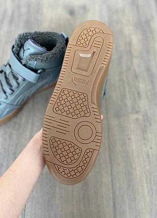 Черевики шкіряні утеплені оригінал puma рр.44.5 4