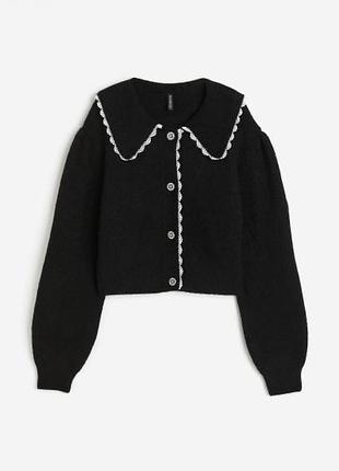 Дуже красивий кардиган з коміром h&m