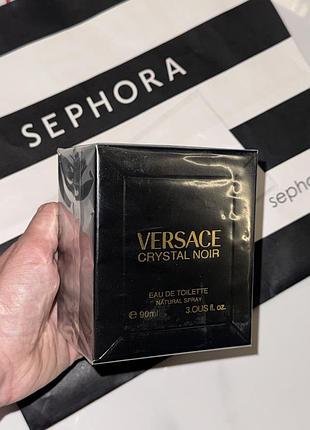 Парфуми версаче 90 ml versace crystal noir духи шлейфові італія