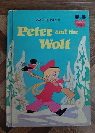 Дитяча книга англійською walt disney’s peter and the wolf (1974)