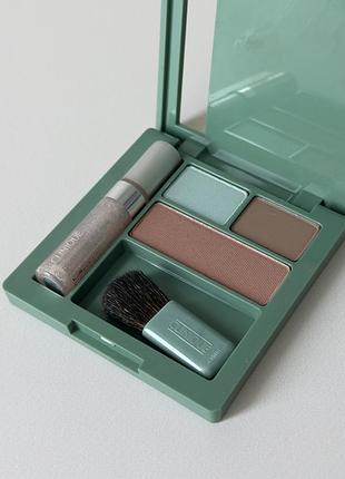 Уцінка❗️ clinique - makeup palette — палетка декоративної косметики island breeze / mocha pink