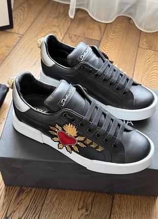 Кеди жіночі dolce & gabbana чорні