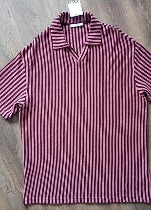 Брендова футболка поло zara.
