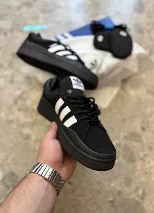 Adidas campus x bad bunny black 7