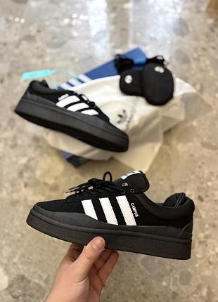 Adidas campus x bad bunny black