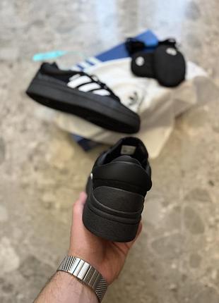 Adidas campus x bad bunny black 4