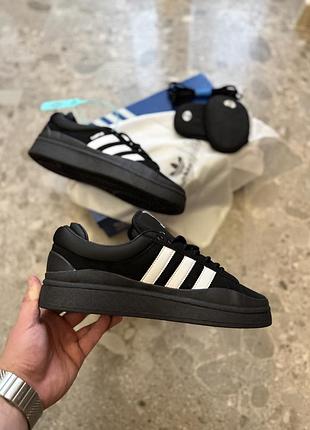 Adidas campus x bad bunny black 6