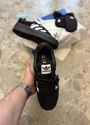 Adidas campus x bad bunny black 8