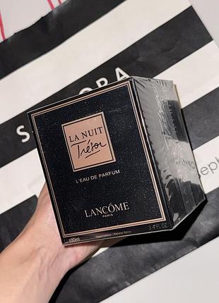 Парфуми жіночі  la niut tresor ✨ lancome 100 мл духи шлейфові ланком парфюм