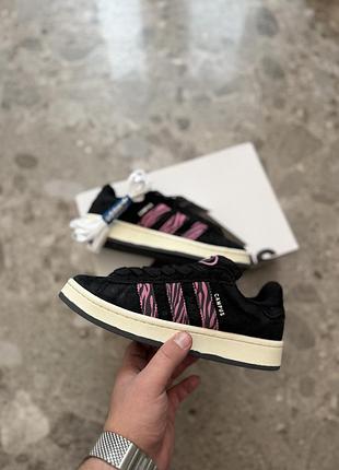 Adidas campus black & pink