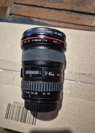 Об'єктив canon 17-40mm f/4l usm