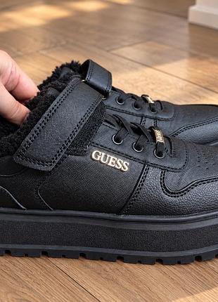 Кросівки жіночі guess, оригінал,  утеплені